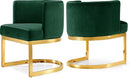 Gianna Green Velvet Dining Chair