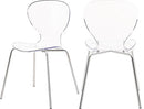 Clarion Chrome Dining Chair