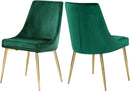 Karina Green Velvet Dining Chair