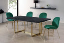 Paris Green Velvet Dining Chair