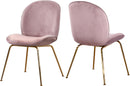 Paris Pink Velvet Dining Chair