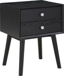Teddy Black Night Stand