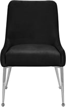 Ace Black Velvet Dining Chair