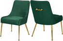 Ace Green Velvet Dining Chair