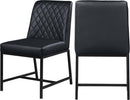 Bryce Black Faux Leather Dining Chair