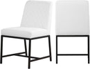 Bryce White Faux Leather Dining Chair