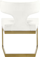 Alexandra Cream Velvet Dining Chair