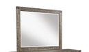 New Classic Furniture Galleon Mirror in Weathered Walnut