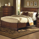 New Classic Sheridan California King Sleigh Bed in Burnished Cherry