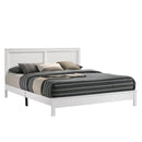 ARIES 5/0 Q PANEL BED-HB/FB/RAILS-WHITE