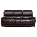 CICERO SOFA W/ PWR FR & HR -BROWN