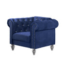 EMMA CRYSTAL CHAIR-ROYAL BLUE