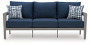 Gali Outdoor Sofa/Chairs/Table Set (Set of 4)