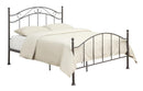 Pulaski All-in-One Brown "Scroll" Metal Queen Bed