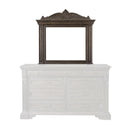 Pulaski Bedford Heights Mirror in Estate Brown