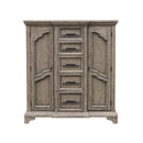 Pulaski Bristol Drawer Door Chest in Elm Brown