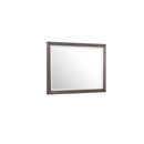Pulaski Glendale Estates Landscape Mirror in White/Brown