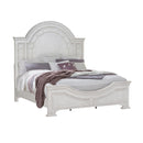 Pulaski Glendale Estates Queen Transom Panel Bed in White