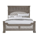 Pulaski Kingsbury California King Panel Bed in Gray