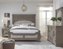 Pulaski Kingsbury California King Panel Bed in Gray