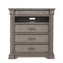 Pulaski Madison Ridge Media Chest in Heritage Taupe P091145