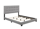 Pulaski King Upholstered Bed in Glacier