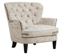 Pulaski Upholstered Arm Chair - Paris Script