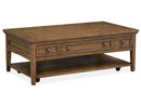 Bay Creek Rectangular Cocktail Table W/Casters
