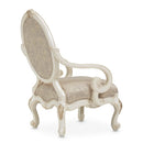 AICO Lavelle Oval Back Wood Chair Mystic in Classic Pearl