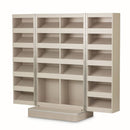 AICO Eclipse Footwear Cabinet in Moonlight