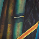 AICO Furniture Illusions 3 Drawers Oval Cabinet