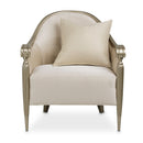 AICO London Place Accent Chair in Champagne