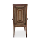 Aico Carrollton Arm Chair (Set of 2) in Rustic Ranch