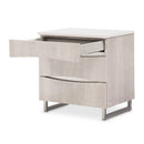 AICO Marin Nightstand in Greige