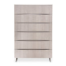 AICO Marin 6-Drawer Chest in Greige