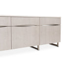 AICO Marin Media Cabinet in Greige
