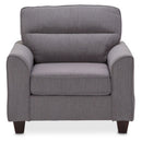 AICO Furniture A La Carte Millenial Chair in Graphite