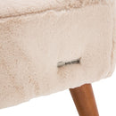 AICO Furniture A La Carte Puppy Armless Chair in Capri