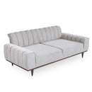 AICO Balboa Sofa in Warm Walnut