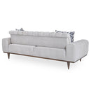 AICO Balboa Sofa in Warm Walnut