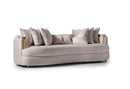 AICO Carmela Mansion Sofa in Shimmer Ivory