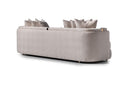 AICO Carmela Mansion Sofa in Shimmer Ivory