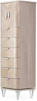 AICO Malibu Crest Lingerie Swivel Chest in Blush