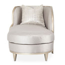AICO Malibu Crest Chaise in Chardonnay