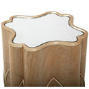 AICO Villa Cherie Chairside Table in Caramel