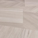 AICO Lanterna Rectangular Dining Table in Silver Mist