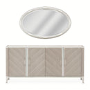 AICO Lanterna Sideboard in Silver Mist