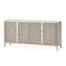 AICO Lanterna Sideboard in Silver Mist