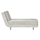 AICO Lanna Armless Chaise in Storm Silver Mist
