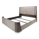 AICO Roxbury Park Cal King Dual-Panel Bed in Slate